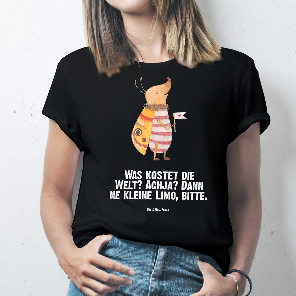 Größe XL T-Shirt Nachtfalter mit Fähnchen T-Shirt, Shirt, Tshirt, Lustiges T-Shirt, T-Shirt mit Spruch, Party, Junggesellenabschied, Jubiläum, Geburstag, Herrn, Damen, Männer, Frauen, Schlafshirt, Nachthemd, Sprüche, Tiermotive, Gute Laune, lustige Sprüche, Tiere, Nachtfalter, Käfer, Spruch lustig, Spruch witzig, süß, niedlich, Küche Deko, Was kostet die Welt