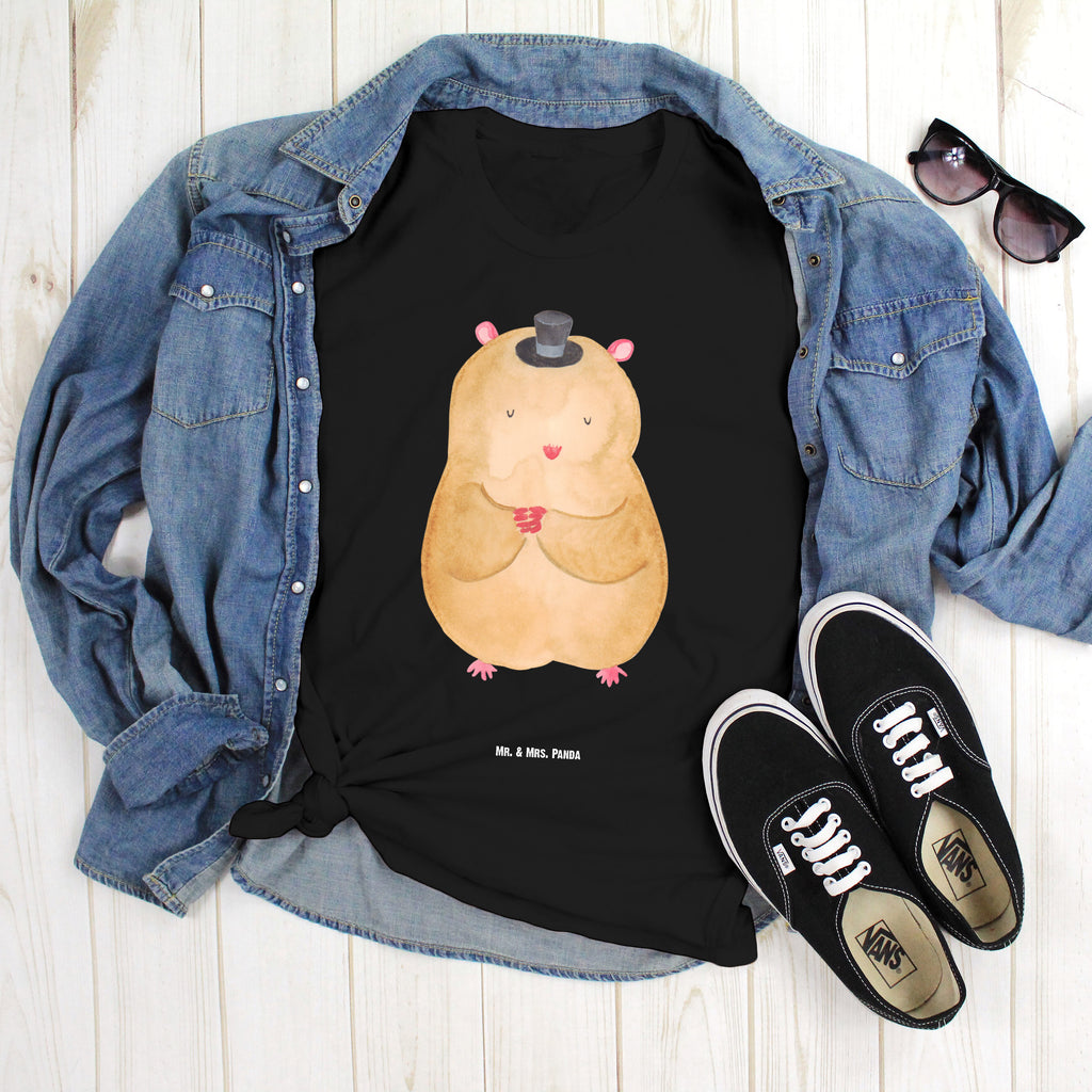 Größe XL T-Shirt Hamster mit Hut T-Shirt, Shirt, Tshirt, Lustiges T-Shirt, T-Shirt mit Spruch, Party, Junggesellenabschied, Jubiläum, Geburstag, Herrn, Damen, Männer, Frauen, Schlafshirt, Nachthemd, Sprüche, Tiermotive, Gute Laune, lustige Sprüche, Tiere, Hamster, Hut, Magier, Zylinder, Zwerghamster, Zauberer, Houdini