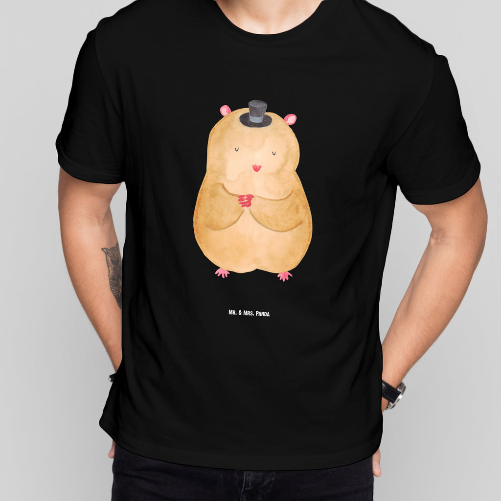 Größe XL T-Shirt Hamster mit Hut T-Shirt, Shirt, Tshirt, Lustiges T-Shirt, T-Shirt mit Spruch, Party, Junggesellenabschied, Jubiläum, Geburstag, Herrn, Damen, Männer, Frauen, Schlafshirt, Nachthemd, Sprüche, Tiermotive, Gute Laune, lustige Sprüche, Tiere, Hamster, Hut, Magier, Zylinder, Zwerghamster, Zauberer, Houdini