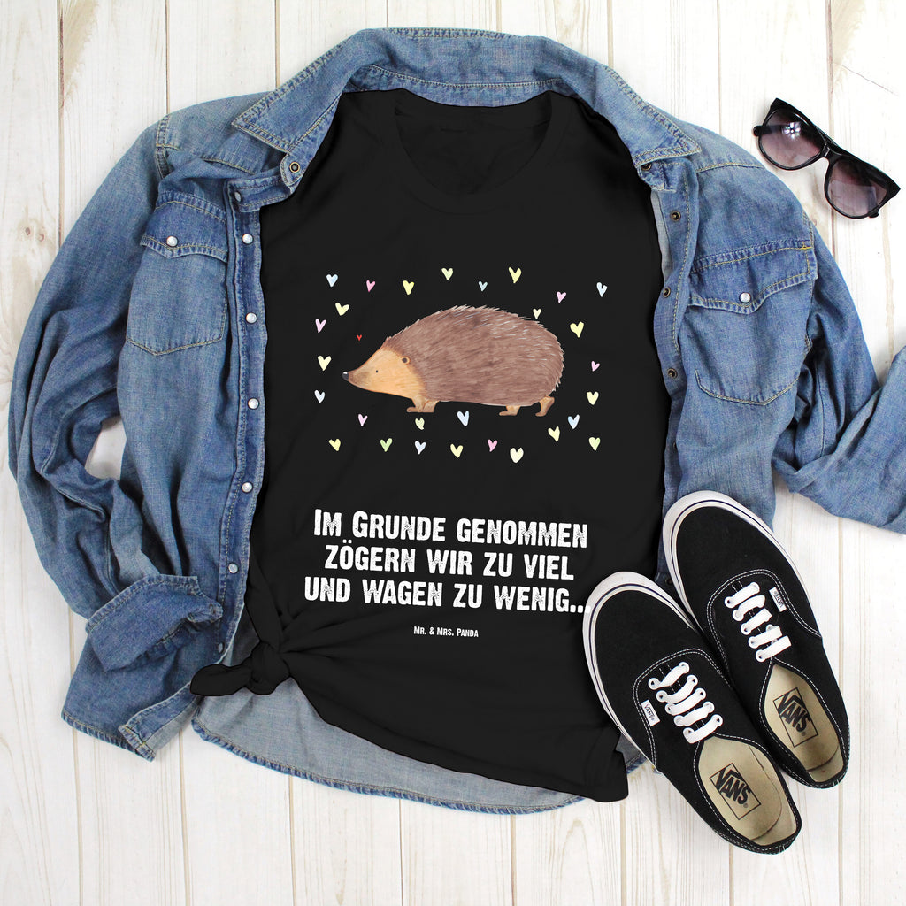 Größe XL T-Shirt Igel Herzen T-Shirt, Shirt, Tshirt, Lustiges T-Shirt, T-Shirt mit Spruch, Party, Junggesellenabschied, Jubiläum, Geburstag, Herrn, Damen, Männer, Frauen, Schlafshirt, Nachthemd, Sprüche, Tiermotive, Gute Laune, lustige Sprüche, Tiere, Liebe, Herz, Herzen, Igel, Vertrauen, Kuss, Leben
