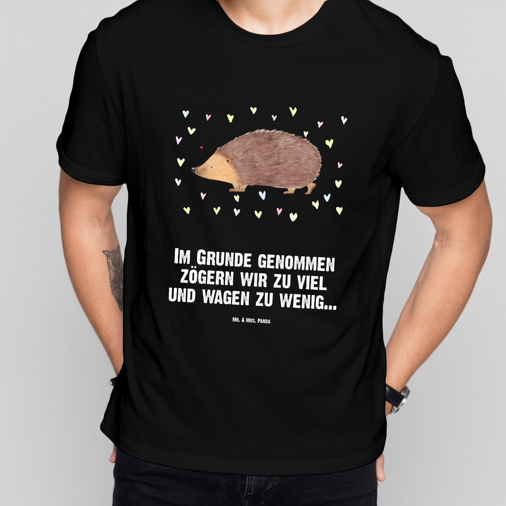 Größe XL T-Shirt Igel Herzen T-Shirt, Shirt, Tshirt, Lustiges T-Shirt, T-Shirt mit Spruch, Party, Junggesellenabschied, Jubiläum, Geburstag, Herrn, Damen, Männer, Frauen, Schlafshirt, Nachthemd, Sprüche, Tiermotive, Gute Laune, lustige Sprüche, Tiere, Liebe, Herz, Herzen, Igel, Vertrauen, Kuss, Leben