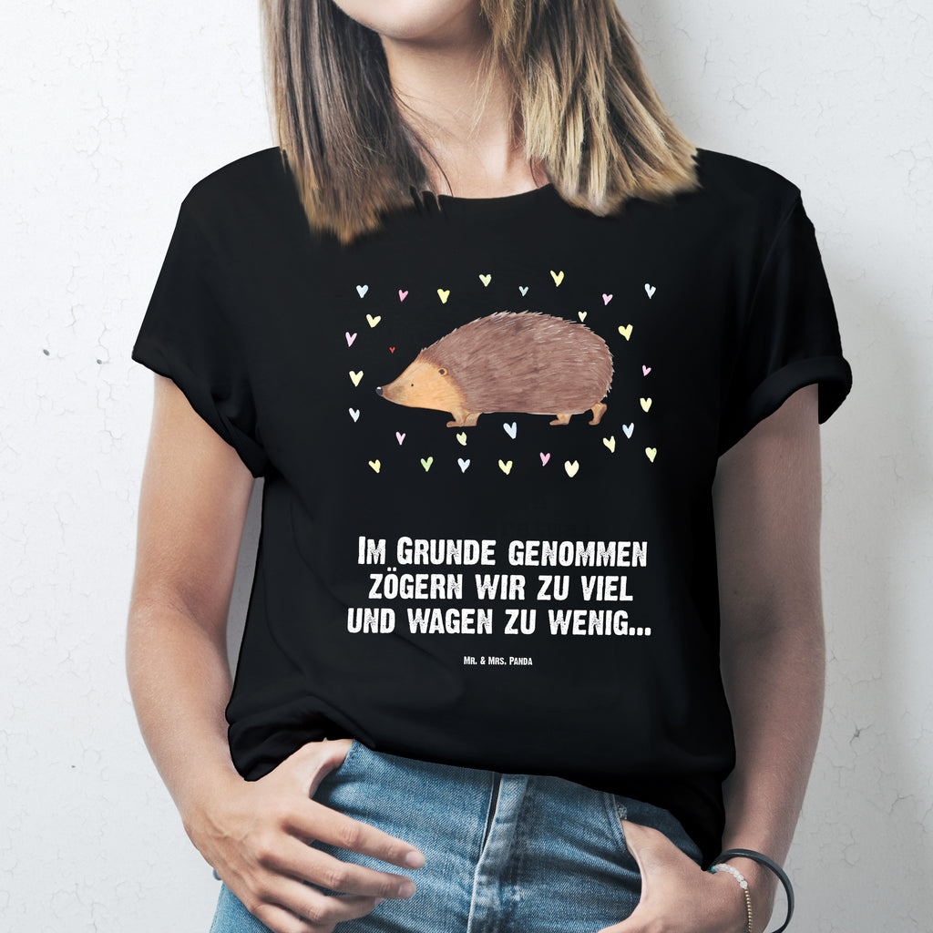 Größe XL T-Shirt Igel Herzen T-Shirt, Shirt, Tshirt, Lustiges T-Shirt, T-Shirt mit Spruch, Party, Junggesellenabschied, Jubiläum, Geburstag, Herrn, Damen, Männer, Frauen, Schlafshirt, Nachthemd, Sprüche, Tiermotive, Gute Laune, lustige Sprüche, Tiere, Liebe, Herz, Herzen, Igel, Vertrauen, Kuss, Leben