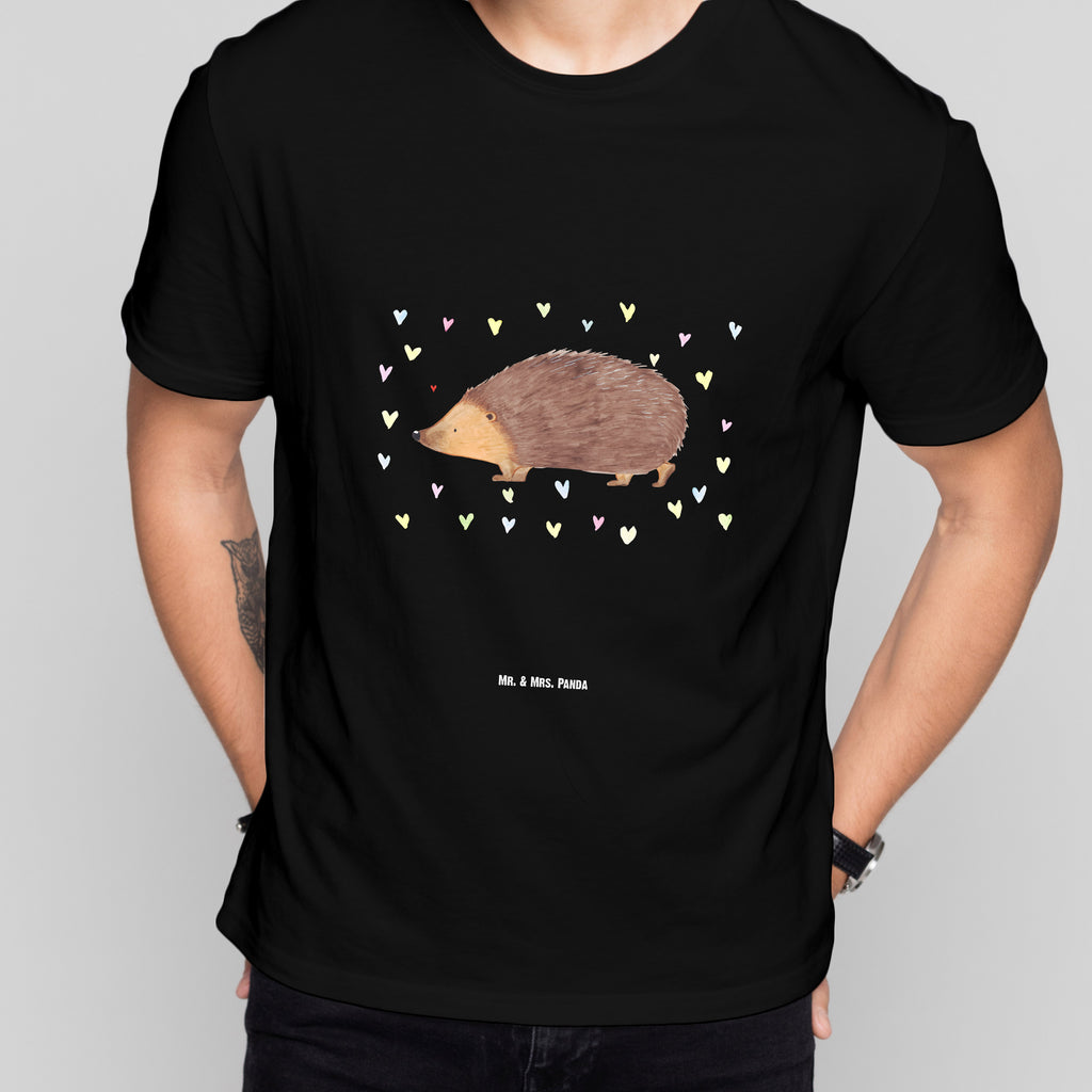 Größe XL T-Shirt Igel Herzen T-Shirt, Shirt, Tshirt, Lustiges T-Shirt, T-Shirt mit Spruch, Party, Junggesellenabschied, Jubiläum, Geburstag, Herrn, Damen, Männer, Frauen, Schlafshirt, Nachthemd, Sprüche, Tiermotive, Gute Laune, lustige Sprüche, Tiere, Liebe, Herz, Herzen, Igel, Vertrauen, Kuss, Leben