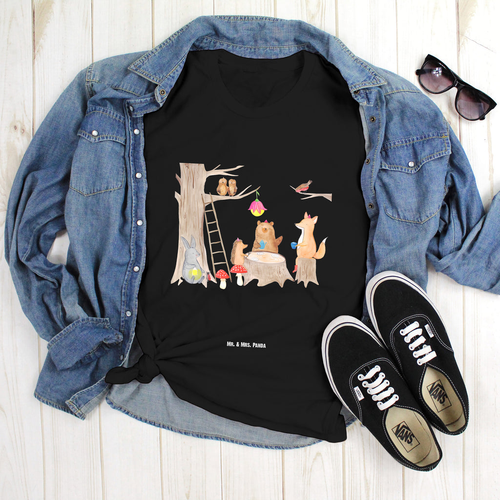 Größe XL T-Shirt Waldtiere Picknick T-Shirt, Shirt, Tshirt, Lustiges T-Shirt, T-Shirt mit Spruch, Party, Junggesellenabschied, Jubiläum, Geburstag, Herrn, Damen, Männer, Frauen, Schlafshirt, Nachthemd, Sprüche, Tiermotive, Gute Laune, lustige Sprüche, Tiere, Waldtiere, Picknick, Wald, Fuchs, Hase, Igel, Maus, Eichhörnchen