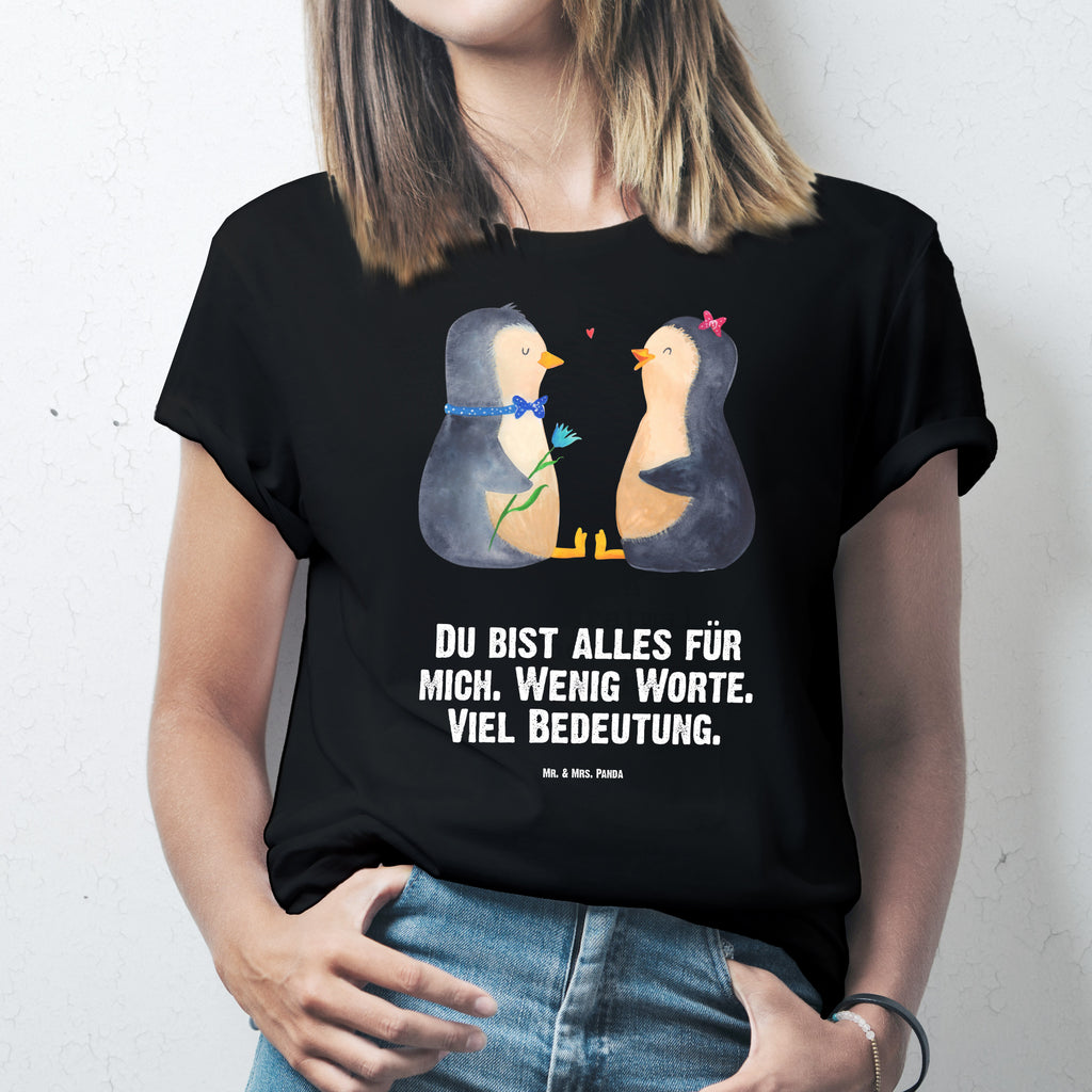 Größe XXL T-Shirt Pinguin Pärchen T-Shirt, Shirt, Tshirt, Lustiges T-Shirt, T-Shirt mit Spruch, Party, Junggesellenabschied, Jubiläum, Geburstag, Herrn, Damen, Männer, Frauen, Schlafshirt, Nachthemd, Sprüche, Pinguin, Pinguine, Liebe, Liebespaar, Liebesbeweis, Liebesgeschenk, Verlobung, Jahrestag, Hochzeitstag, Hochzeit, Hochzeitsgeschenk, große Liebe, Traumpaar