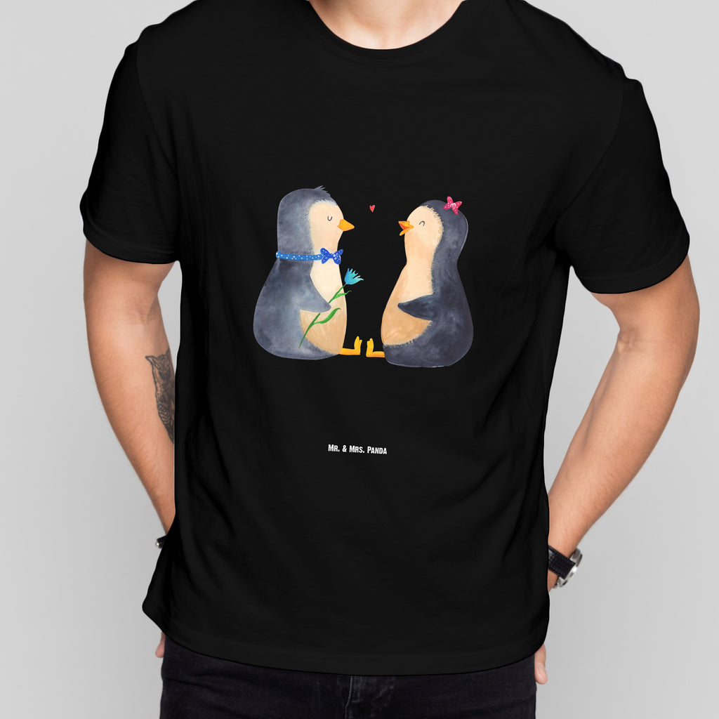 Größe XXL T-Shirt Pinguin Pärchen T-Shirt, Shirt, Tshirt, Lustiges T-Shirt, T-Shirt mit Spruch, Party, Junggesellenabschied, Jubiläum, Geburstag, Herrn, Damen, Männer, Frauen, Schlafshirt, Nachthemd, Sprüche, Pinguin, Pinguine, Liebe, Liebespaar, Liebesbeweis, Liebesgeschenk, Verlobung, Jahrestag, Hochzeitstag, Hochzeit, Hochzeitsgeschenk, große Liebe, Traumpaar