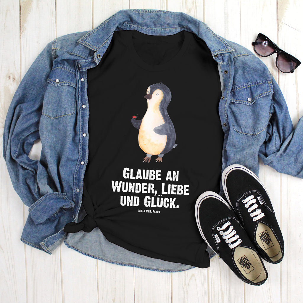 Größe XXL T-Shirt Pinguin Marienkäfer T-Shirt, Shirt, Tshirt, Lustiges T-Shirt, T-Shirt mit Spruch, Party, Junggesellenabschied, Jubiläum, Geburstag, Herrn, Damen, Männer, Frauen, Schlafshirt, Nachthemd, Sprüche, Pinguin, Pinguine, Marienkäfer, Liebe, Wunder, Glück, Freude, Lebensfreude