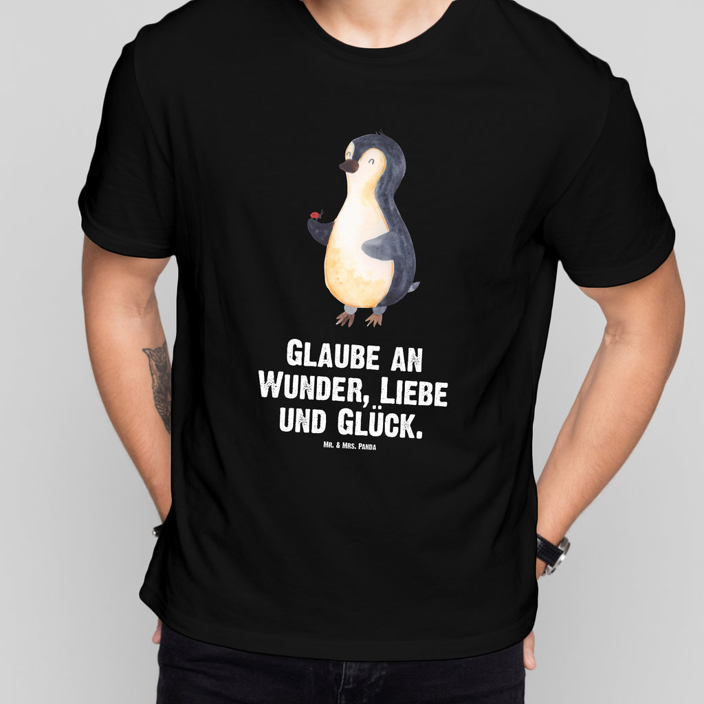 Größe XXL T-Shirt Pinguin Marienkäfer T-Shirt, Shirt, Tshirt, Lustiges T-Shirt, T-Shirt mit Spruch, Party, Junggesellenabschied, Jubiläum, Geburstag, Herrn, Damen, Männer, Frauen, Schlafshirt, Nachthemd, Sprüche, Pinguin, Pinguine, Marienkäfer, Liebe, Wunder, Glück, Freude, Lebensfreude