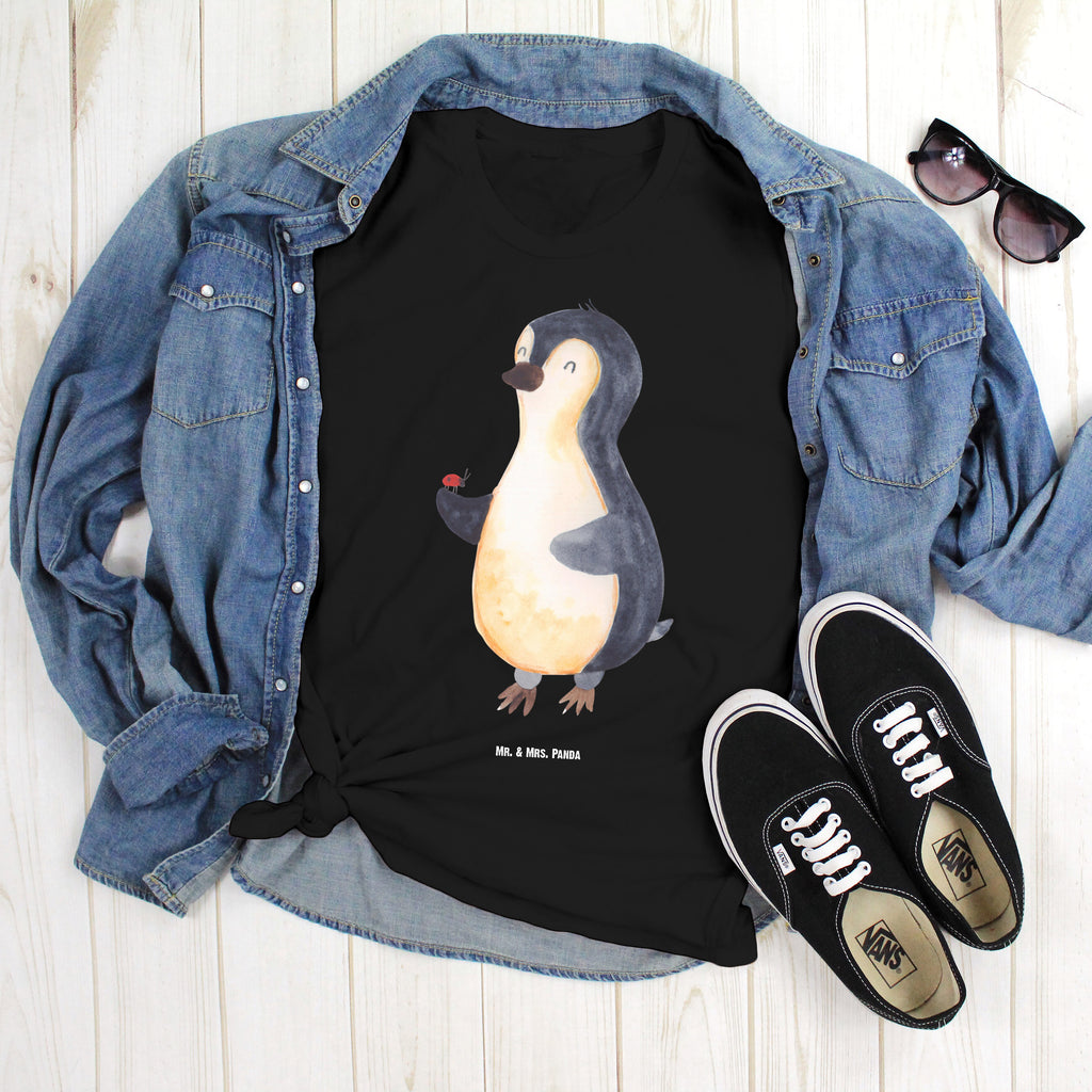 Größe XXL T-Shirt Pinguin Marienkäfer T-Shirt, Shirt, Tshirt, Lustiges T-Shirt, T-Shirt mit Spruch, Party, Junggesellenabschied, Jubiläum, Geburstag, Herrn, Damen, Männer, Frauen, Schlafshirt, Nachthemd, Sprüche, Pinguin, Pinguine, Marienkäfer, Liebe, Wunder, Glück, Freude, Lebensfreude