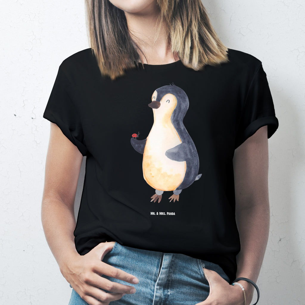 Größe XXL T-Shirt Pinguin Marienkäfer T-Shirt, Shirt, Tshirt, Lustiges T-Shirt, T-Shirt mit Spruch, Party, Junggesellenabschied, Jubiläum, Geburstag, Herrn, Damen, Männer, Frauen, Schlafshirt, Nachthemd, Sprüche, Pinguin, Pinguine, Marienkäfer, Liebe, Wunder, Glück, Freude, Lebensfreude