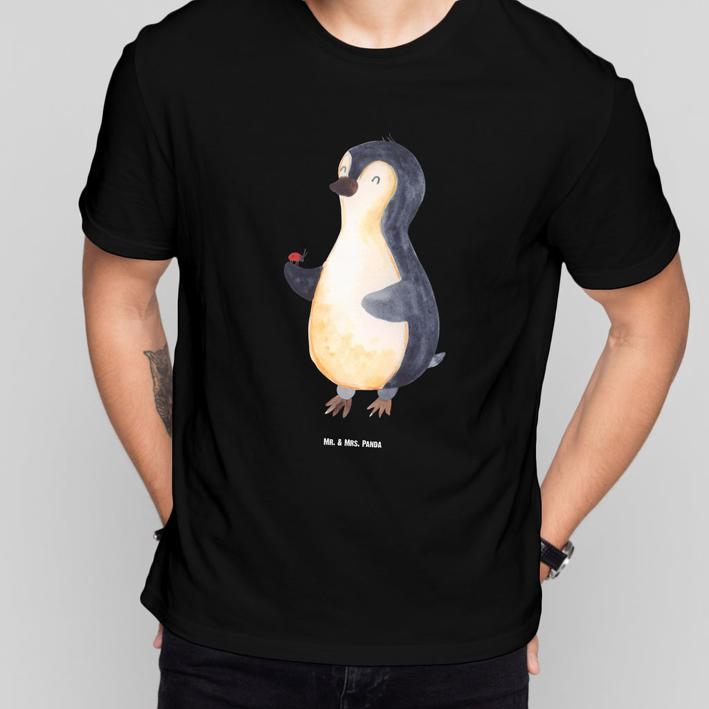 Größe XXL T-Shirt Pinguin Marienkäfer T-Shirt, Shirt, Tshirt, Lustiges T-Shirt, T-Shirt mit Spruch, Party, Junggesellenabschied, Jubiläum, Geburstag, Herrn, Damen, Männer, Frauen, Schlafshirt, Nachthemd, Sprüche, Pinguin, Pinguine, Marienkäfer, Liebe, Wunder, Glück, Freude, Lebensfreude