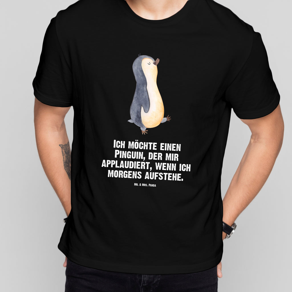 Größe XXL T-Shirt Pinguin marschierend T-Shirt, Shirt, Tshirt, Lustiges T-Shirt, T-Shirt mit Spruch, Party, Junggesellenabschied, Jubiläum, Geburstag, Herrn, Damen, Männer, Frauen, Schlafshirt, Nachthemd, Sprüche, Pinguin, Pinguine, Frühaufsteher, Langschläfer, Bruder, Schwester, Familie