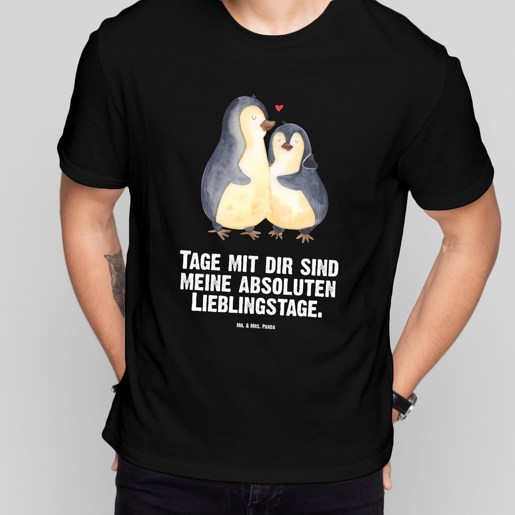 Größe XXL T-Shirt Pinguin umarmend T-Shirt, Shirt, Tshirt, Lustiges T-Shirt, T-Shirt mit Spruch, Party, Junggesellenabschied, Jubiläum, Geburstag, Herrn, Damen, Männer, Frauen, Schlafshirt, Nachthemd, Sprüche, Pinguin, Liebe, Liebespaar, Liebesbeweis, Liebesgeschenk, Verlobung, Jahrestag, Hochzeitstag, Hochzeit, Hochzeitsgeschenk