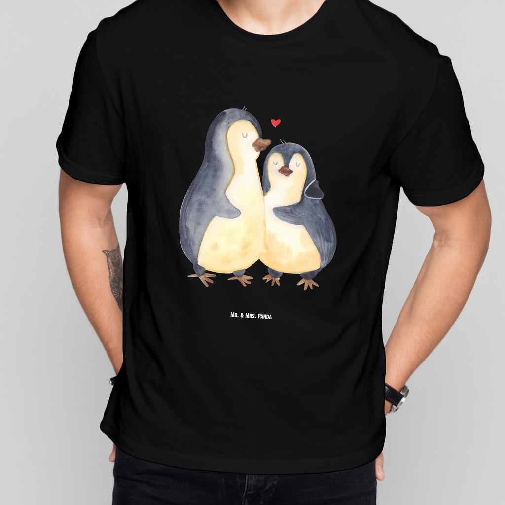 Größe XXL T-Shirt Pinguin umarmend T-Shirt, Shirt, Tshirt, Lustiges T-Shirt, T-Shirt mit Spruch, Party, Junggesellenabschied, Jubiläum, Geburstag, Herrn, Damen, Männer, Frauen, Schlafshirt, Nachthemd, Sprüche, Pinguin, Liebe, Liebespaar, Liebesbeweis, Liebesgeschenk, Verlobung, Jahrestag, Hochzeitstag, Hochzeit, Hochzeitsgeschenk