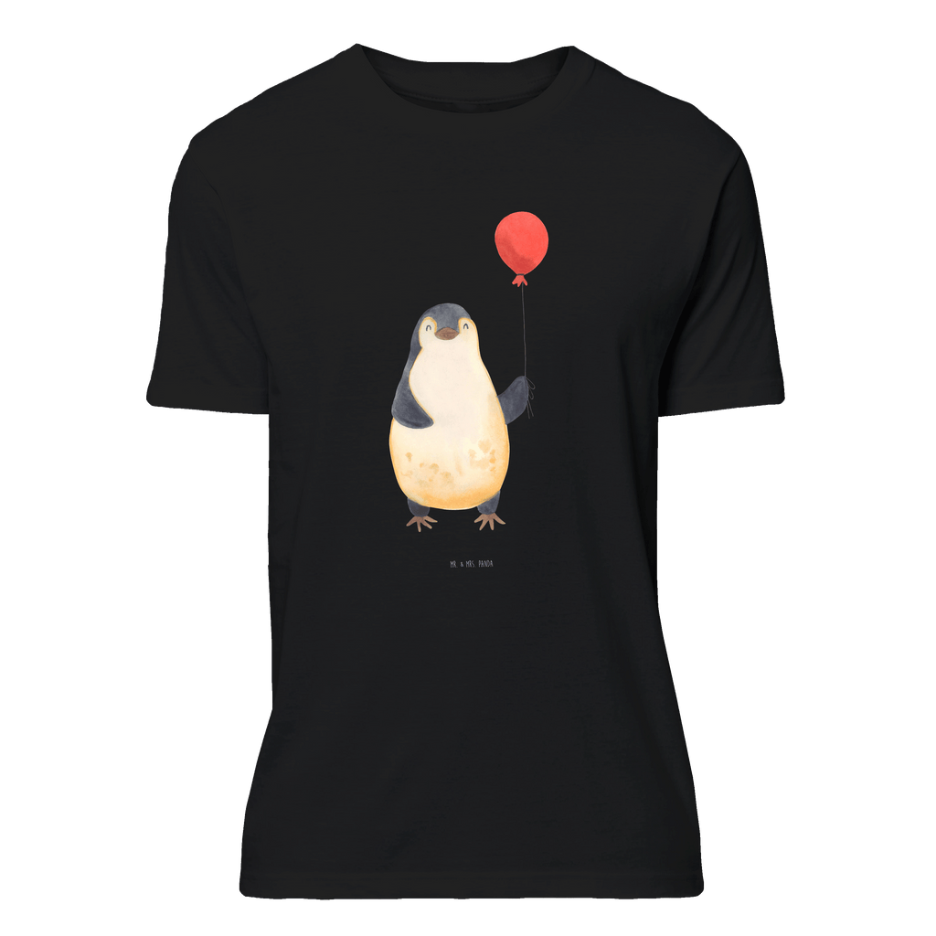 Größe S T-Shirt Pinguin Luftballon T-Shirt, Shirt, Tshirt, Lustiges T-Shirt, T-Shirt mit Spruch, Party, Junggesellenabschied, Jubiläum, Geburstag, Herrn, Damen, Männer, Frauen, Schlafshirt, Nachthemd, Sprüche, Pinguin, Pinguine, Luftballon, Tagträume, Lebenslust, Geschenk Freundin, Geschenkidee, beste Freundin, Motivation, Neustart, neues Leben, Liebe, Glück
