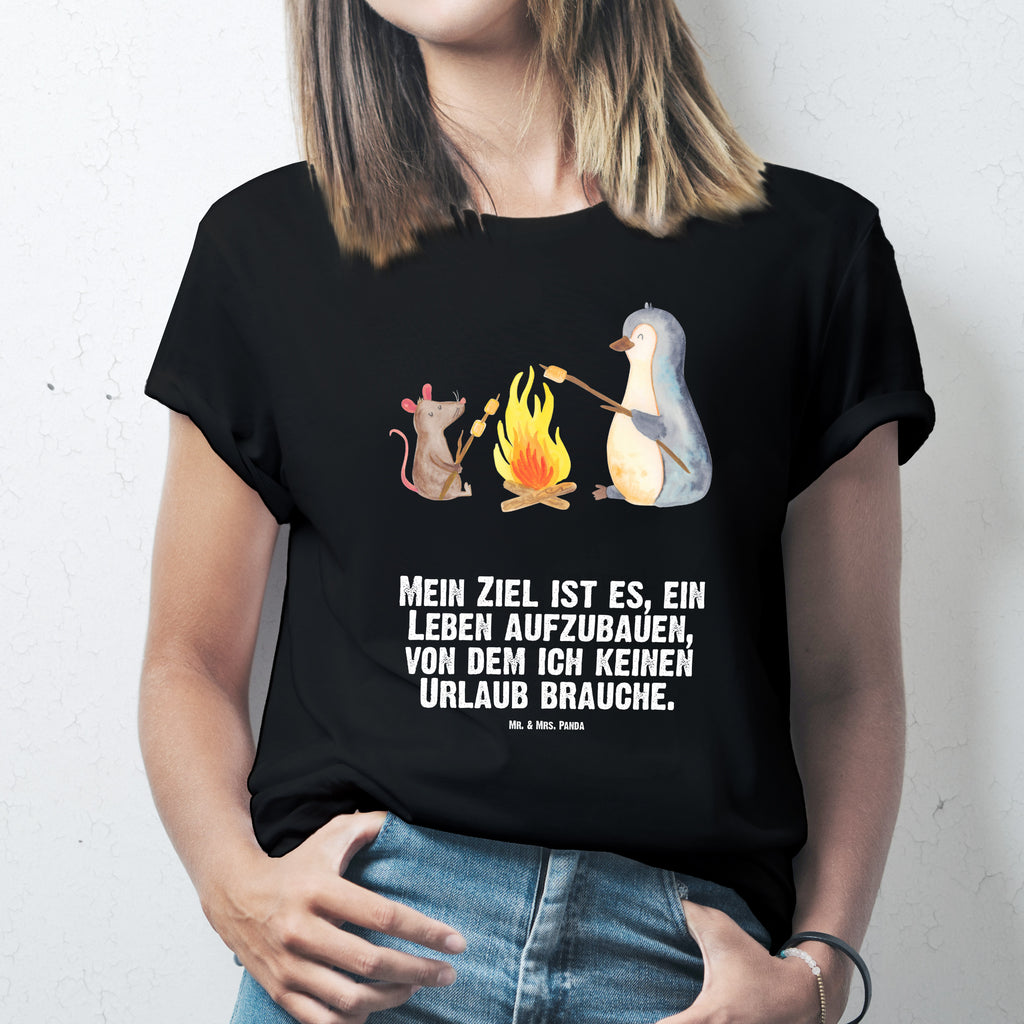 Größe L T-Shirt Pinguin Lagerfeuer T-Shirt, Shirt, Tshirt, Lustiges T-Shirt, T-Shirt mit Spruch, Party, Junggesellenabschied, Jubiläum, Geburstag, Herrn, Damen, Männer, Frauen, Schlafshirt, Nachthemd, Sprüche, Pinguin, Maus, Pinguine, Lagerfeuer, Leben, Arbeit, Job, Motivation, Büro, Büroalltag, Lebensspruch, Lebensmotivation, Neustart, Liebe, grillen, Feuer, Marshmallows