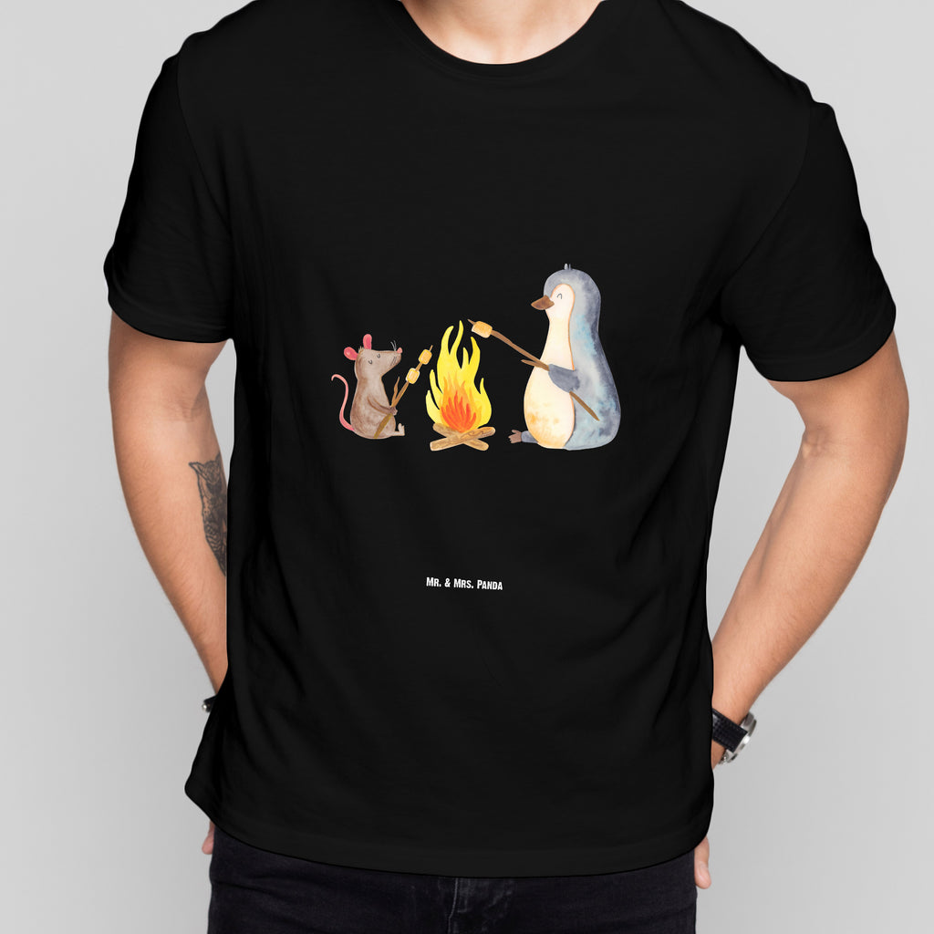 Größe L T-Shirt Pinguin Lagerfeuer T-Shirt, Shirt, Tshirt, Lustiges T-Shirt, T-Shirt mit Spruch, Party, Junggesellenabschied, Jubiläum, Geburstag, Herrn, Damen, Männer, Frauen, Schlafshirt, Nachthemd, Sprüche, Pinguin, Maus, Pinguine, Lagerfeuer, Leben, Arbeit, Job, Motivation, Büro, Büroalltag, Lebensspruch, Lebensmotivation, Neustart, Liebe, grillen, Feuer, Marshmallows