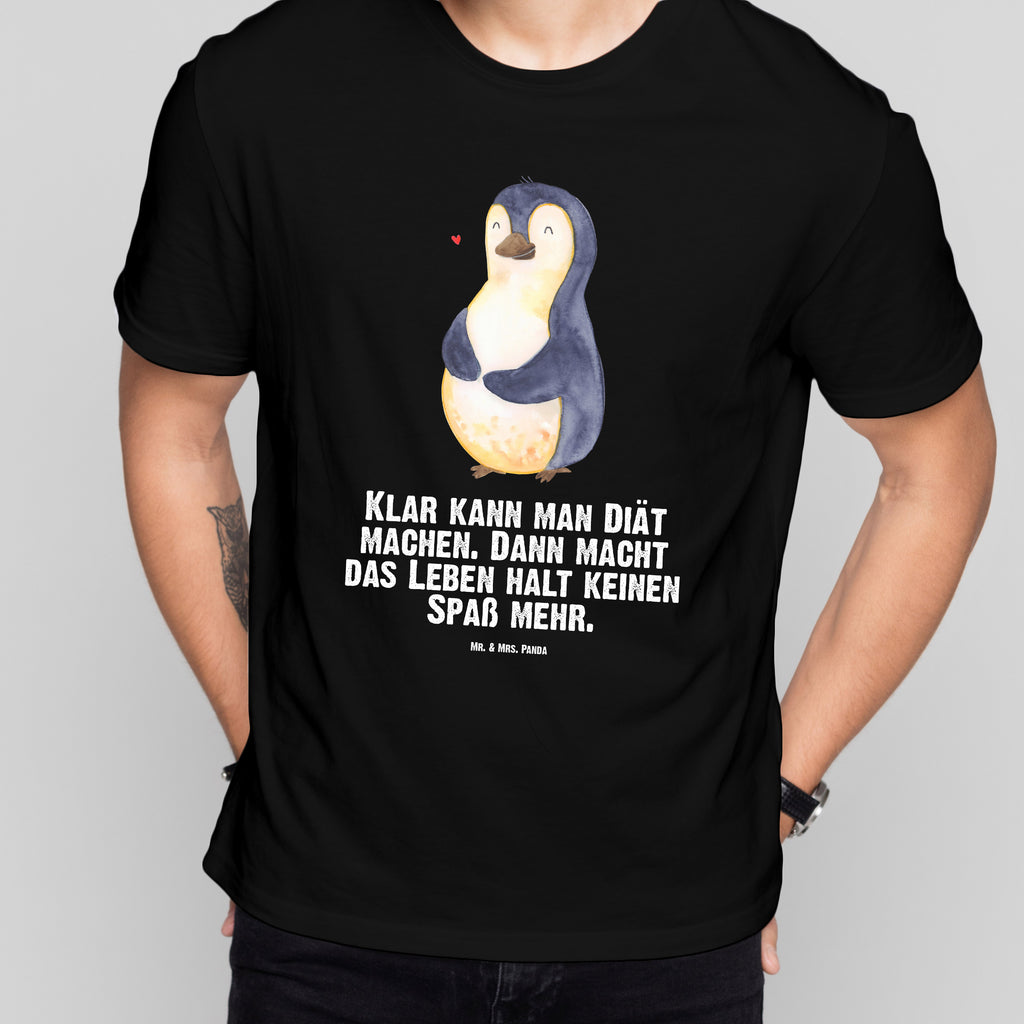 Größe L T-Shirt Pinguin Diät T-Shirt, Shirt, Tshirt, Lustiges T-Shirt, T-Shirt mit Spruch, Party, Junggesellenabschied, Jubiläum, Geburstag, Herrn, Damen, Männer, Frauen, Schlafshirt, Nachthemd, Sprüche, Pinguin, Pinguine, Diät, Abnehmen, Abspecken, Gewicht, Motivation, Selbstliebe, Körperliebe, Selbstrespekt