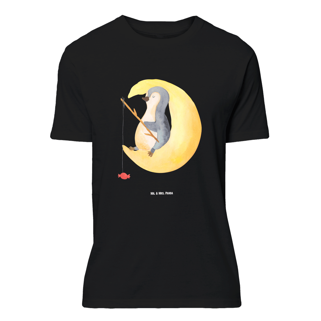 Größe M T-Shirt Pinguin Mond T-Shirt, Shirt, Tshirt, Lustiges T-Shirt, T-Shirt mit Spruch, Party, Junggesellenabschied, Jubiläum, Geburstag, Herrn, Damen, Männer, Frauen, Schlafshirt, Nachthemd, Sprüche, Pinguin, Pinguine, Spruch, schlafen, Nachtruhe, Einschlafen, Schlafzimmer, Schlafstörungen, Gästezimmer