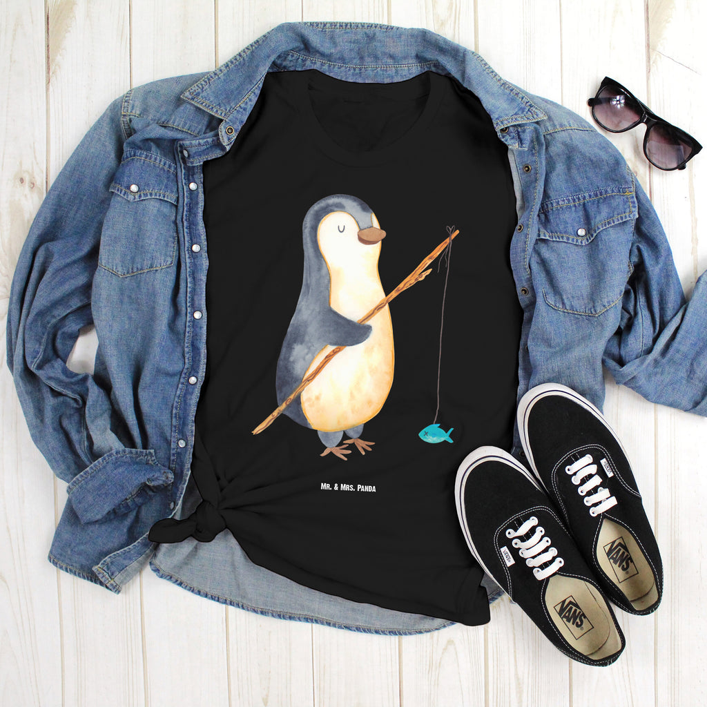 Größe XL T-Shirt Pinguin Angler T-Shirt, Shirt, Tshirt, Lustiges T-Shirt, T-Shirt mit Spruch, Party, Junggesellenabschied, Jubiläum, Geburstag, Herrn, Damen, Männer, Frauen, Schlafshirt, Nachthemd, Sprüche, Pinguin, Pinguine, Angeln, Angler, Tagträume, Hobby, Plan, Planer, Tagesplan, Neustart, Motivation, Geschenk, Freundinnen, Geschenkidee, Urlaub, Wochenende