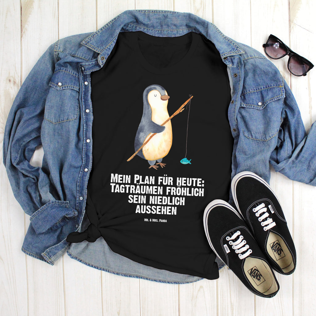 Größe XL T-Shirt Pinguin Angler T-Shirt, Shirt, Tshirt, Lustiges T-Shirt, T-Shirt mit Spruch, Party, Junggesellenabschied, Jubiläum, Geburstag, Herrn, Damen, Männer, Frauen, Schlafshirt, Nachthemd, Sprüche, Pinguin, Pinguine, Angeln, Angler, Tagträume, Hobby, Plan, Planer, Tagesplan, Neustart, Motivation, Geschenk, Freundinnen, Geschenkidee, Urlaub, Wochenende