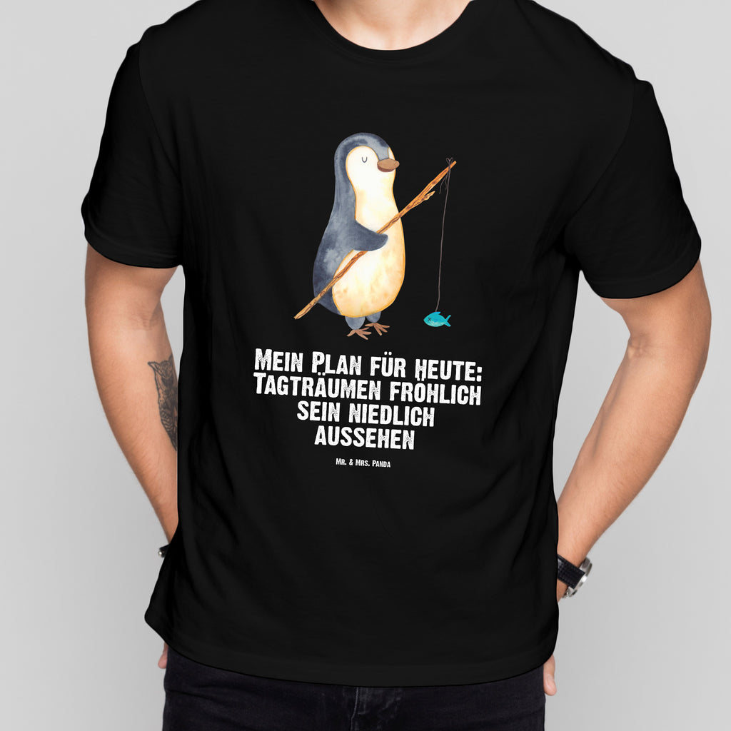 Größe XL T-Shirt Pinguin Angler T-Shirt, Shirt, Tshirt, Lustiges T-Shirt, T-Shirt mit Spruch, Party, Junggesellenabschied, Jubiläum, Geburstag, Herrn, Damen, Männer, Frauen, Schlafshirt, Nachthemd, Sprüche, Pinguin, Pinguine, Angeln, Angler, Tagträume, Hobby, Plan, Planer, Tagesplan, Neustart, Motivation, Geschenk, Freundinnen, Geschenkidee, Urlaub, Wochenende