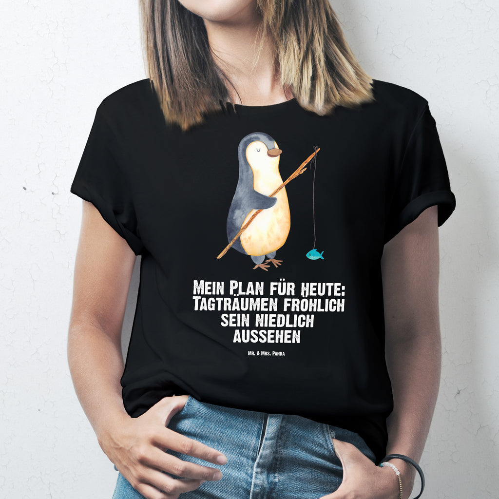 Größe XL T-Shirt Pinguin Angler T-Shirt, Shirt, Tshirt, Lustiges T-Shirt, T-Shirt mit Spruch, Party, Junggesellenabschied, Jubiläum, Geburstag, Herrn, Damen, Männer, Frauen, Schlafshirt, Nachthemd, Sprüche, Pinguin, Pinguine, Angeln, Angler, Tagträume, Hobby, Plan, Planer, Tagesplan, Neustart, Motivation, Geschenk, Freundinnen, Geschenkidee, Urlaub, Wochenende