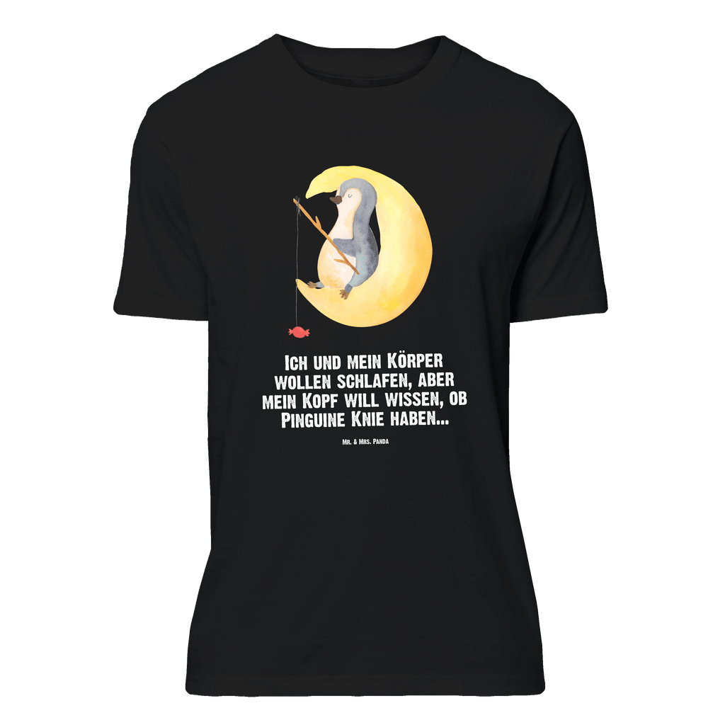 Größe M T-Shirt Pinguin Mond T-Shirt, Shirt, Tshirt, Lustiges T-Shirt, T-Shirt mit Spruch, Party, Junggesellenabschied, Jubiläum, Geburstag, Herrn, Damen, Männer, Frauen, Schlafshirt, Nachthemd, Sprüche, Pinguin, Pinguine, Spruch, schlafen, Nachtruhe, Einschlafen, Schlafzimmer, Schlafstörungen, Gästezimmer