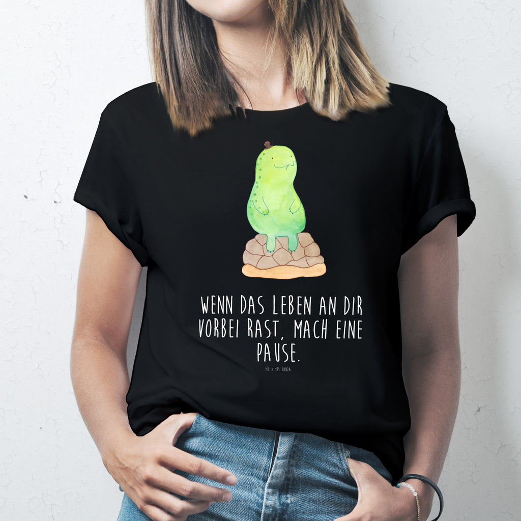 Größe S T-Shirt Schildkröte pausiert T-Shirt, Shirt, Tshirt, Lustiges T-Shirt, T-Shirt mit Spruch, Party, Junggesellenabschied, Jubiläum, Geburstag, Herrn, Damen, Männer, Frauen, Schlafshirt, Nachthemd, Sprüche, Schildkröte, Achtsamkeit, Entschleunigen, achtsam
