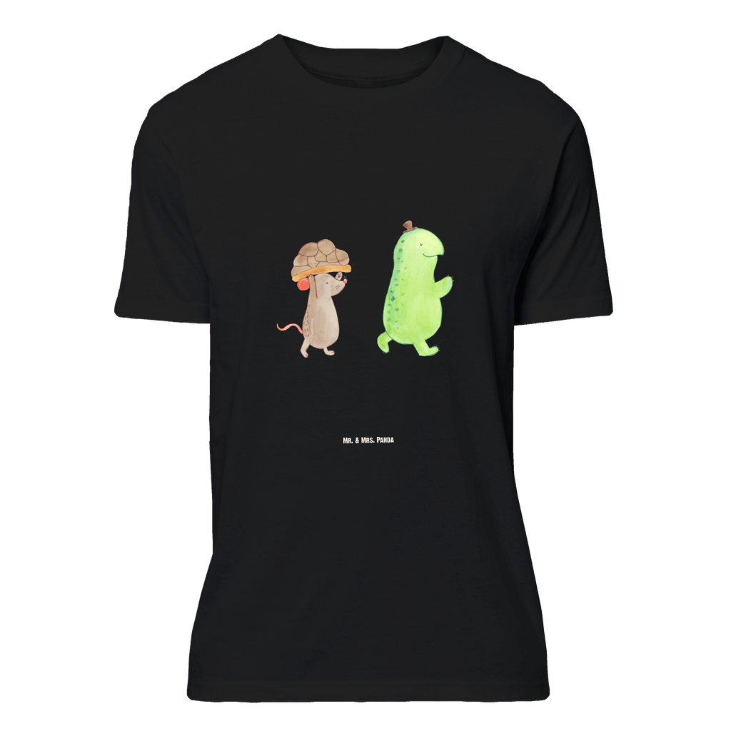 Größe L T-Shirt Schildkröte & Maus T-Shirt, Shirt, Tshirt, Lustiges T-Shirt, T-Shirt mit Spruch, Party, Junggesellenabschied, Jubiläum, Geburstag, Herrn, Damen, Männer, Frauen, Schlafshirt, Nachthemd, Sprüche, Schildkröte, Maus, Freunde, Freundinnen, beste Freunde, beste Freundinnen