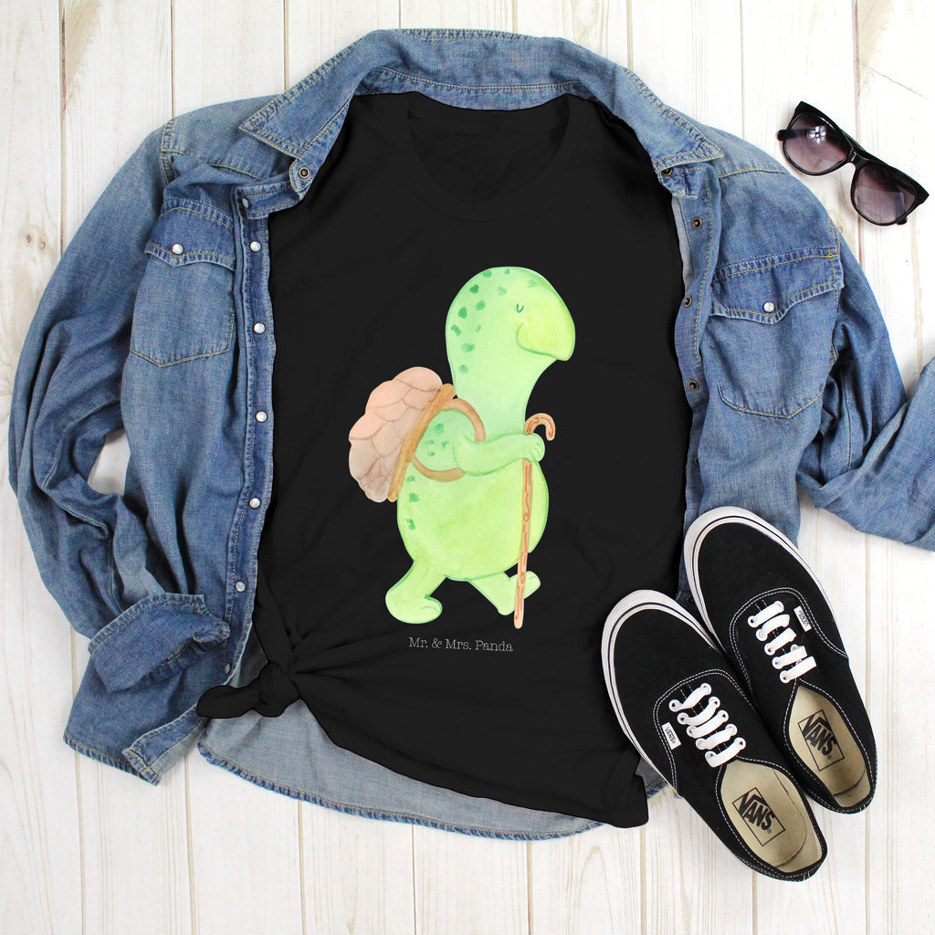 Größe XL T-Shirt Schildkröte Wanderer T-Shirt, Shirt, Tshirt, Lustiges T-Shirt, T-Shirt mit Spruch, Party, Junggesellenabschied, Jubiläum, Geburstag, Herrn, Damen, Männer, Frauen, Schlafshirt, Nachthemd, Sprüche, Schildkröte, Schildkröten, Motivation, Motivationsspruch, Motivationssprüche, Neuanfang