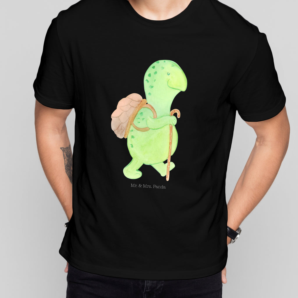 Größe XL T-Shirt Schildkröte Wanderer T-Shirt, Shirt, Tshirt, Lustiges T-Shirt, T-Shirt mit Spruch, Party, Junggesellenabschied, Jubiläum, Geburstag, Herrn, Damen, Männer, Frauen, Schlafshirt, Nachthemd, Sprüche, Schildkröte, Schildkröten, Motivation, Motivationsspruch, Motivationssprüche, Neuanfang