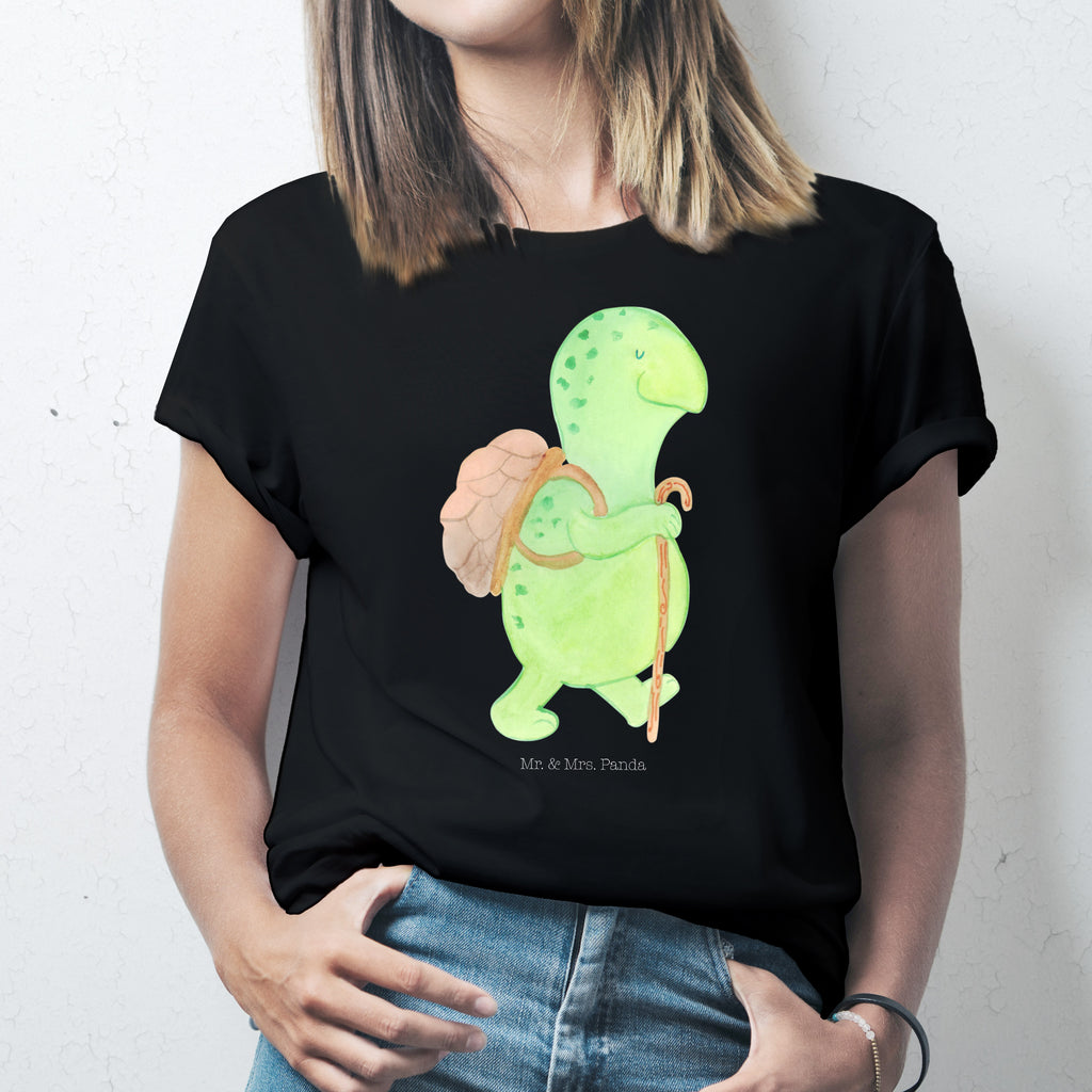 Größe XL T-Shirt Schildkröte Wanderer T-Shirt, Shirt, Tshirt, Lustiges T-Shirt, T-Shirt mit Spruch, Party, Junggesellenabschied, Jubiläum, Geburstag, Herrn, Damen, Männer, Frauen, Schlafshirt, Nachthemd, Sprüche, Schildkröte, Schildkröten, Motivation, Motivationsspruch, Motivationssprüche, Neuanfang