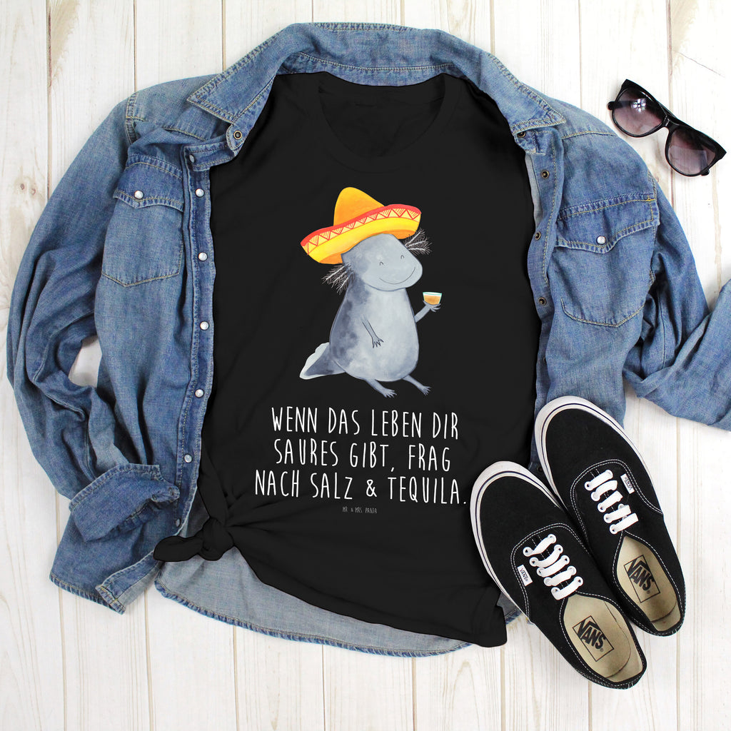 Größe S T-Shirt Axolotl Tequila T-Shirt, Shirt, Tshirt, Lustiges T-Shirt, T-Shirt mit Spruch, Party, Junggesellenabschied, Jubiläum, Geburstag, Herrn, Damen, Männer, Frauen, Schlafshirt, Nachthemd, Sprüche, Axolotl, Molch, Mexico, Mexiko, Sombrero, Zitrone, Tequila, Motivation, Spruch, Schwanzlurch, Lurch, Lurche, Axolot, Feuerdrache, Feuersalamander