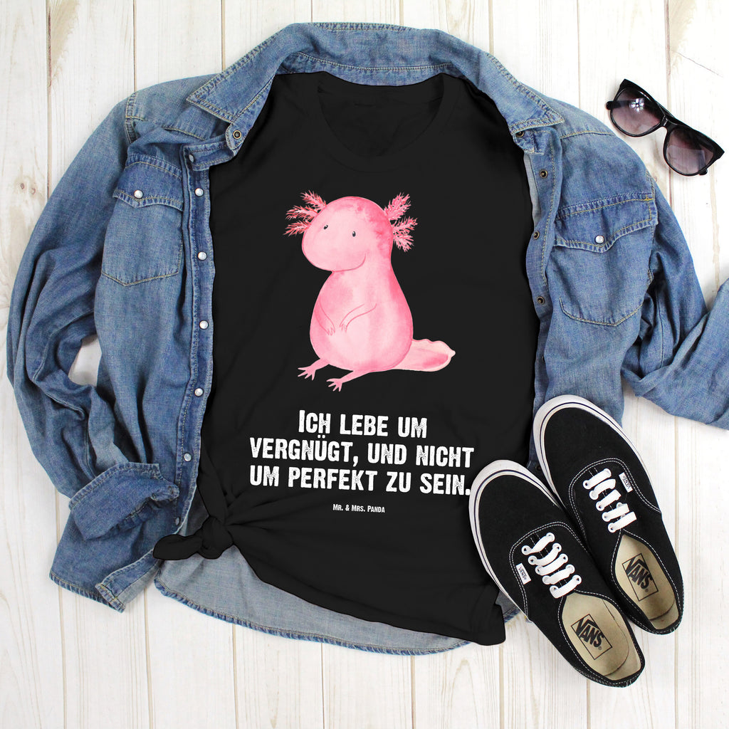 Größe M T-Shirt Axolotl T-Shirt, Shirt, Tshirt, Lustiges T-Shirt, T-Shirt mit Spruch, Party, Junggesellenabschied, Jubiläum, Geburstag, Herrn, Damen, Männer, Frauen, Schlafshirt, Nachthemd, Sprüche, Axolotl, Molch, Axolot, vergnügt, fröhlich, zufrieden, Lebensstil, Weisheit, Lebensweisheit, Liebe, Freundin