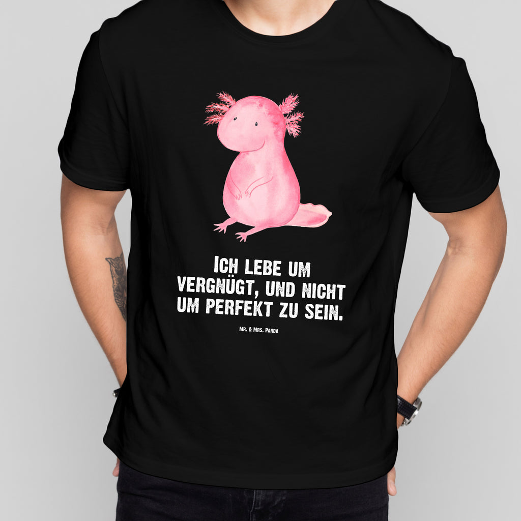 Größe M T-Shirt Axolotl T-Shirt, Shirt, Tshirt, Lustiges T-Shirt, T-Shirt mit Spruch, Party, Junggesellenabschied, Jubiläum, Geburstag, Herrn, Damen, Männer, Frauen, Schlafshirt, Nachthemd, Sprüche, Axolotl, Molch, Axolot, vergnügt, fröhlich, zufrieden, Lebensstil, Weisheit, Lebensweisheit, Liebe, Freundin