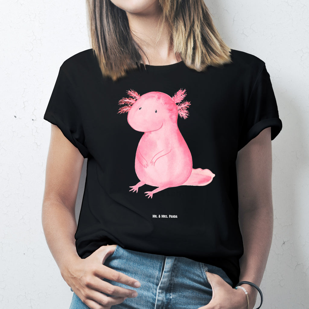 Größe M T-Shirt Axolotl T-Shirt, Shirt, Tshirt, Lustiges T-Shirt, T-Shirt mit Spruch, Party, Junggesellenabschied, Jubiläum, Geburstag, Herrn, Damen, Männer, Frauen, Schlafshirt, Nachthemd, Sprüche, Axolotl, Molch, Axolot, vergnügt, fröhlich, zufrieden, Lebensstil, Weisheit, Lebensweisheit, Liebe, Freundin