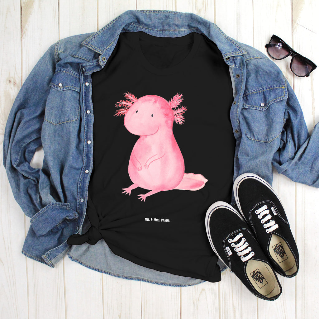 Größe XL T-Shirt Axolotl T-Shirt, Shirt, Tshirt, Lustiges T-Shirt, T-Shirt mit Spruch, Party, Junggesellenabschied, Jubiläum, Geburstag, Herrn, Damen, Männer, Frauen, Schlafshirt, Nachthemd, Sprüche, Axolotl, Molch, Axolot, vergnügt, fröhlich, zufrieden, Lebensstil, Weisheit, Lebensweisheit, Liebe, Freundin