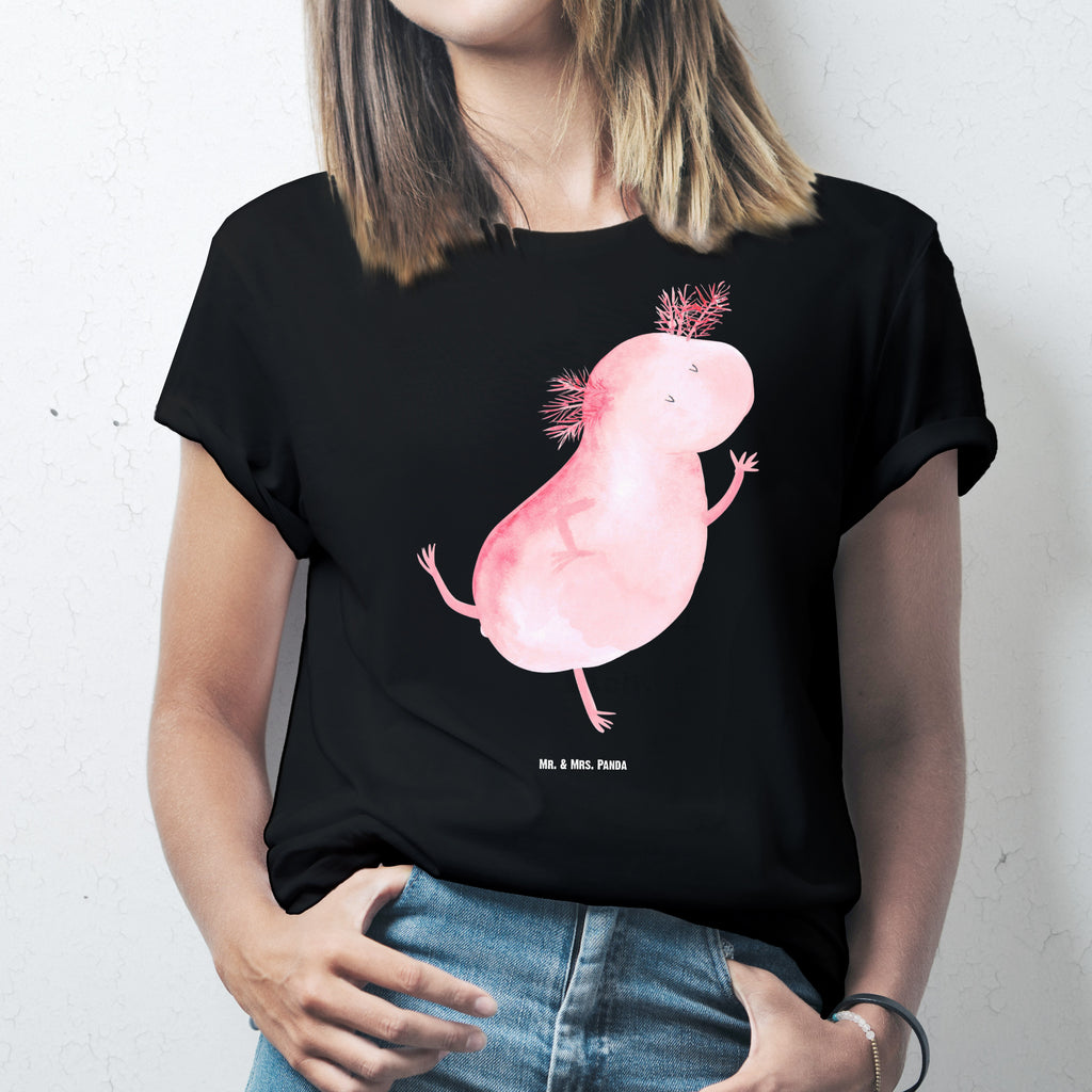 Größe XL T-Shirt Axolotl tanzt T-Shirt, Shirt, Tshirt, Lustiges T-Shirt, T-Shirt mit Spruch, Party, Junggesellenabschied, Jubiläum, Geburstag, Herrn, Damen, Männer, Frauen, Schlafshirt, Nachthemd, Sprüche, Axolotl, Molch, Axolot, Schwanzlurch, Lurch, Lurche, Dachschaden, Sterne, verrückt, Freundin, beste Freundin
