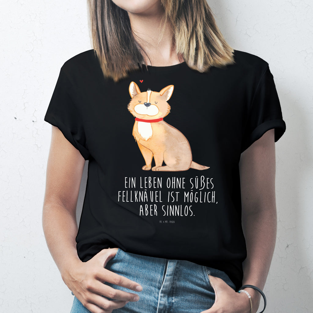 Größe S T-Shirt Hundeglück T-Shirt, Shirt, Tshirt, Lustiges T-Shirt, T-Shirt mit Spruch, Party, Junggesellenabschied, Jubiläum, Geburstag, Herrn, Damen, Männer, Frauen, Schlafshirt, Nachthemd, Sprüche, Hund, Hundemotiv, Haustier, Hunderasse, Tierliebhaber, Hundebesitzer, Corgie, Hundeliebe, Spruch, Hundemama, Liebe