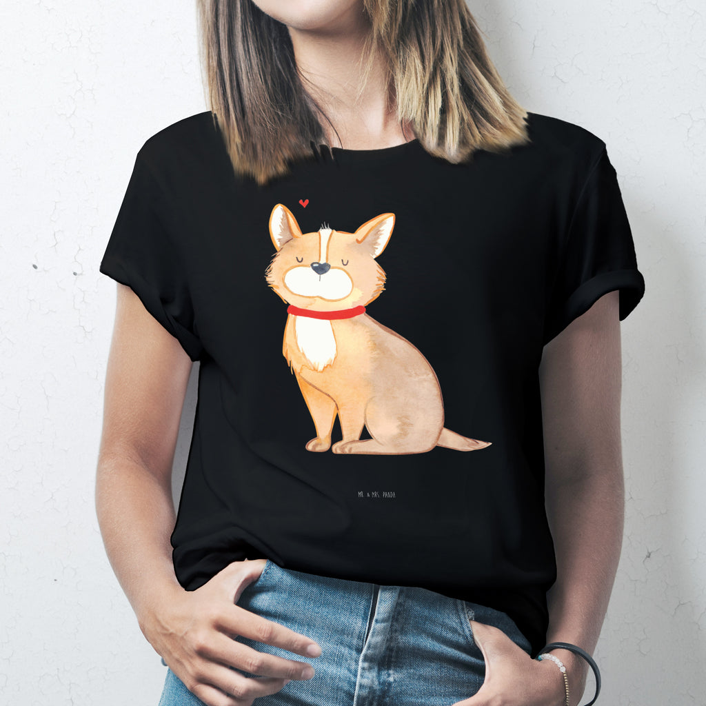 Größe S T-Shirt Hundeglück T-Shirt, Shirt, Tshirt, Lustiges T-Shirt, T-Shirt mit Spruch, Party, Junggesellenabschied, Jubiläum, Geburstag, Herrn, Damen, Männer, Frauen, Schlafshirt, Nachthemd, Sprüche, Hund, Hundemotiv, Haustier, Hunderasse, Tierliebhaber, Hundebesitzer, Corgie, Hundeliebe, Spruch, Hundemama, Liebe