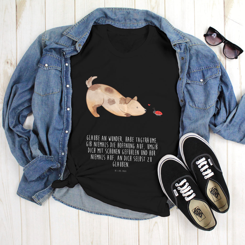 Größe S T-Shirt Hund Marienkäfer T-Shirt, Shirt, Tshirt, Lustiges T-Shirt, T-Shirt mit Spruch, Party, Junggesellenabschied, Jubiläum, Geburstag, Herrn, Damen, Männer, Frauen, Schlafshirt, Nachthemd, Sprüche, Hund, Hundemotiv, Haustier, Hunderasse, Tierliebhaber, Hundebesitzer, Hunde, Hundespruch, Marienkäfer, Mischling, Mischlinghund