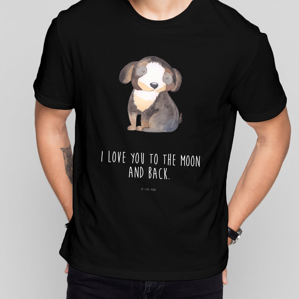 Größe S T-Shirt Hund entspannt T-Shirt, Shirt, Tshirt, Lustiges T-Shirt, T-Shirt mit Spruch, Party, Junggesellenabschied, Jubiläum, Geburstag, Herrn, Damen, Männer, Frauen, Schlafshirt, Nachthemd, Sprüche, Hund, Hundemotiv, Haustier, Hunderasse, Tierliebhaber, Hundebesitzer, schwarzer Hund, Hundeliebe, Liebe, Hundeglück