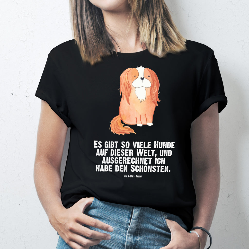 Größe L T-Shirt Cavalier King Charles Spaniel T-Shirt, Shirt, Tshirt, Lustiges T-Shirt, T-Shirt mit Spruch, Party, Junggesellenabschied, Jubiläum, Geburstag, Herrn, Damen, Männer, Frauen, Schlafshirt, Nachthemd, Sprüche, Hund, Hundemotiv, Haustier, Hunderasse, Tierliebhaber, Hundebesitzer, Cavalier King Charles Spaniel, Cockerspaniel, Spaniel, Spruch, schönster Hund
