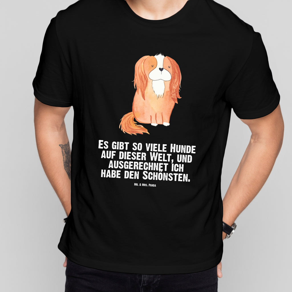 Größe L T-Shirt Cavalier King Charles Spaniel T-Shirt, Shirt, Tshirt, Lustiges T-Shirt, T-Shirt mit Spruch, Party, Junggesellenabschied, Jubiläum, Geburstag, Herrn, Damen, Männer, Frauen, Schlafshirt, Nachthemd, Sprüche, Hund, Hundemotiv, Haustier, Hunderasse, Tierliebhaber, Hundebesitzer, Cavalier King Charles Spaniel, Cockerspaniel, Spaniel, Spruch, schönster Hund