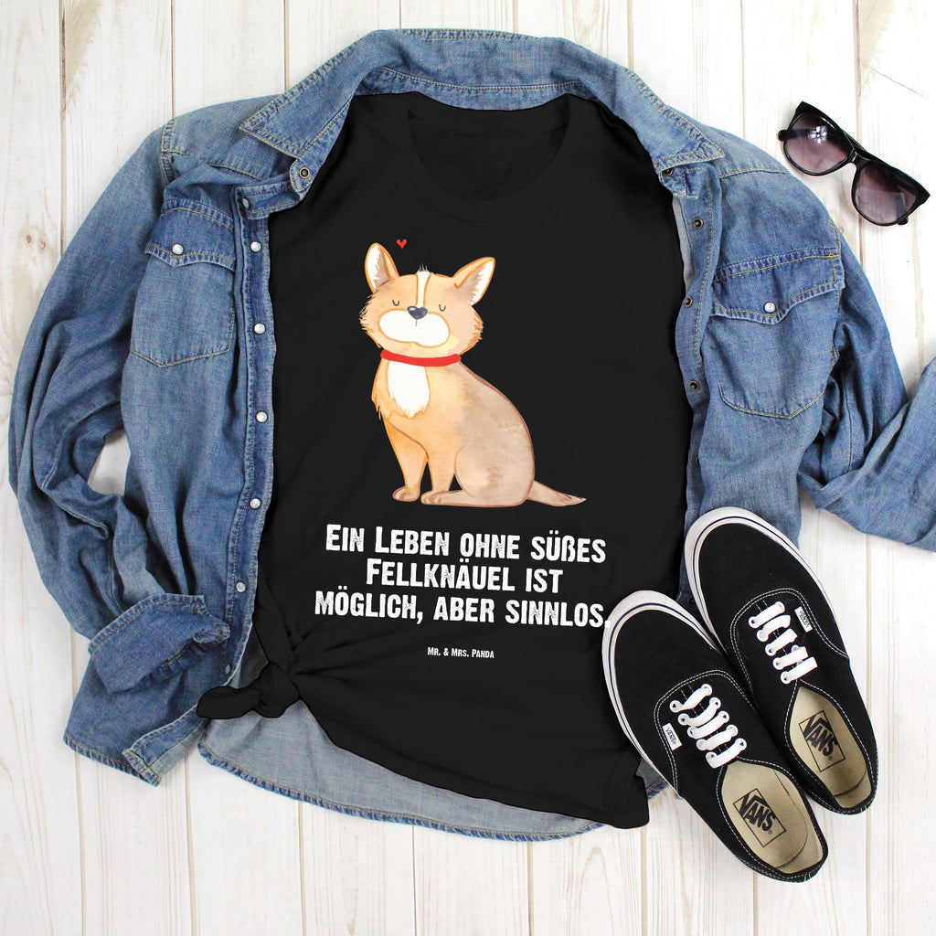 Größe S T-Shirt Hundeglück T-Shirt, Shirt, Tshirt, Lustiges T-Shirt, T-Shirt mit Spruch, Party, Junggesellenabschied, Jubiläum, Geburstag, Herrn, Damen, Männer, Frauen, Schlafshirt, Nachthemd, Sprüche, Hund, Hundemotiv, Haustier, Hunderasse, Tierliebhaber, Hundebesitzer, Corgie, Hundeliebe, Spruch, Hundemama, Liebe