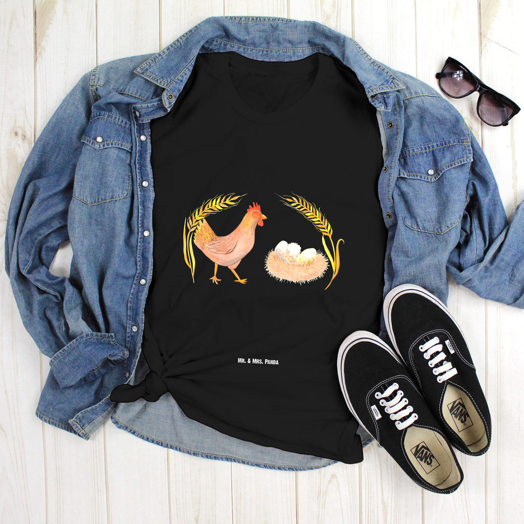 Größe S T-Shirt Huhn stolz T-Shirt, Shirt, Tshirt, Lustiges T-Shirt, T-Shirt mit Spruch, Party, Junggesellenabschied, Jubiläum, Geburstag, Herrn, Damen, Männer, Frauen, Schlafshirt, Nachthemd, Sprüche, Bauernhof, Hoftiere, Landwirt, Landwirtin, Hahn, Henne, Hühner, Eier, Hof, Landleben, Motivation, Geburt, Magie, Spruch, Schwangerschaft