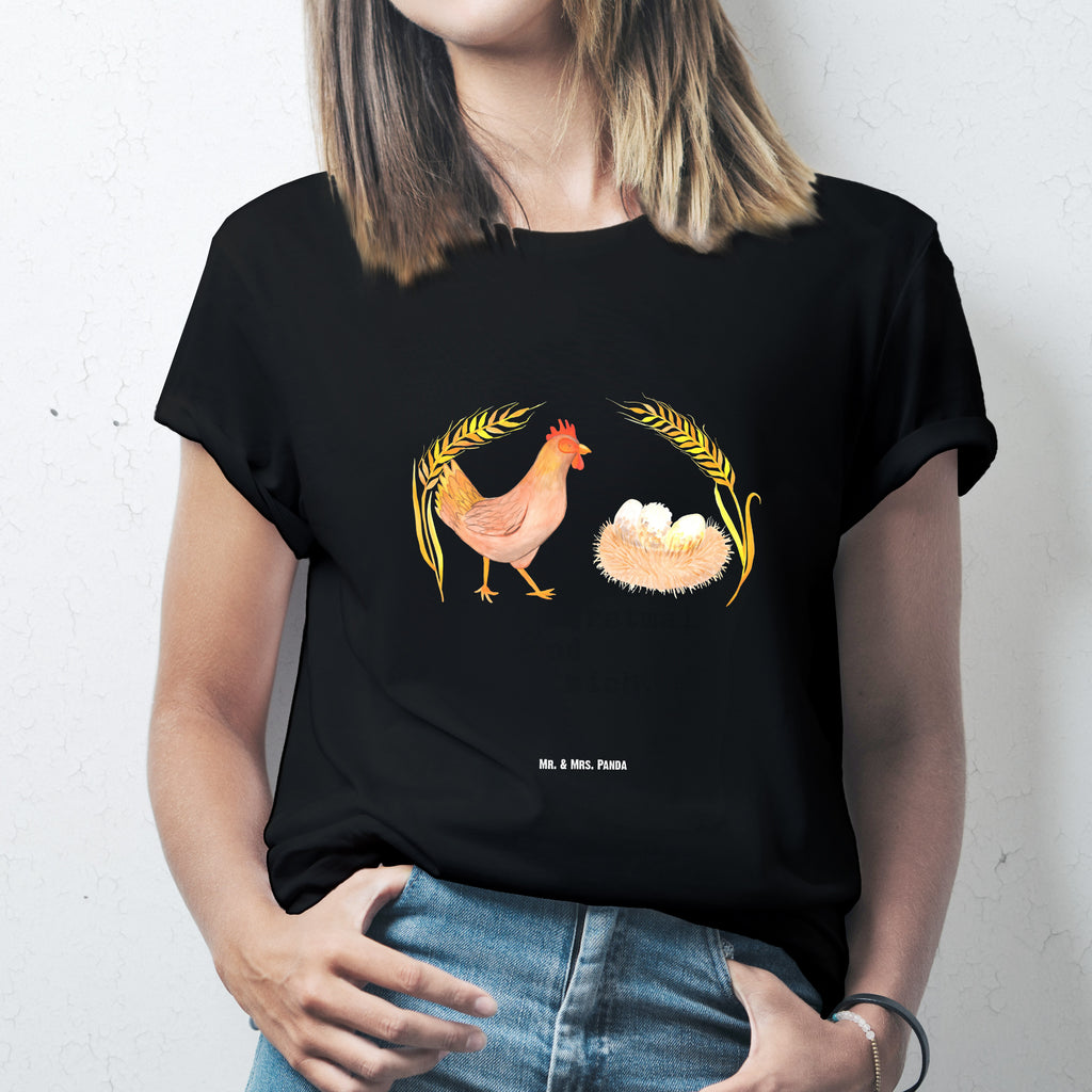 Größe S T-Shirt Huhn stolz T-Shirt, Shirt, Tshirt, Lustiges T-Shirt, T-Shirt mit Spruch, Party, Junggesellenabschied, Jubiläum, Geburstag, Herrn, Damen, Männer, Frauen, Schlafshirt, Nachthemd, Sprüche, Bauernhof, Hoftiere, Landwirt, Landwirtin, Hahn, Henne, Hühner, Eier, Hof, Landleben, Motivation, Geburt, Magie, Spruch, Schwangerschaft