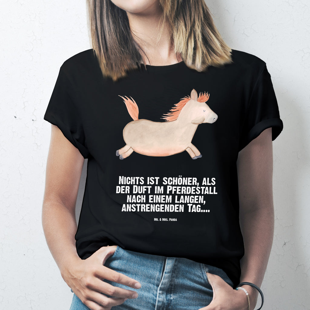Größe S T-Shirt Pferd springt T-Shirt, Shirt, Tshirt, Lustiges T-Shirt, T-Shirt mit Spruch, Party, Junggesellenabschied, Jubiläum, Geburstag, Herrn, Damen, Männer, Frauen, Schlafshirt, Nachthemd, Sprüche, Bauernhof, Hoftiere, Landwirt, Landwirtin, Pferd, Pony, Pferde, Stall, Pferdestall, ausreiten, reiten, Pferdebesitzer