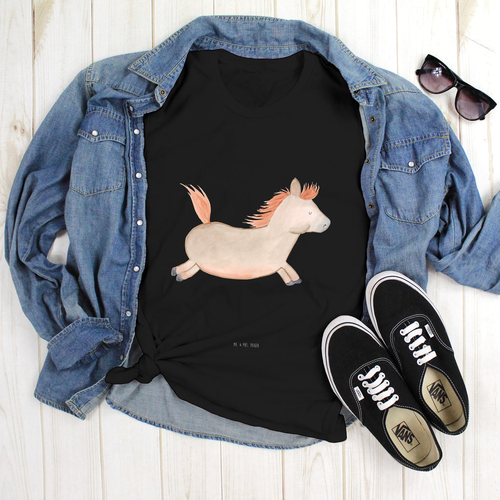 Größe S T-Shirt Pferd springt T-Shirt, Shirt, Tshirt, Lustiges T-Shirt, T-Shirt mit Spruch, Party, Junggesellenabschied, Jubiläum, Geburstag, Herrn, Damen, Männer, Frauen, Schlafshirt, Nachthemd, Sprüche, Bauernhof, Hoftiere, Landwirt, Landwirtin, Pferd, Pony, Pferde, Stall, Pferdestall, ausreiten, reiten, Pferdebesitzer